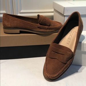 Suede loafers